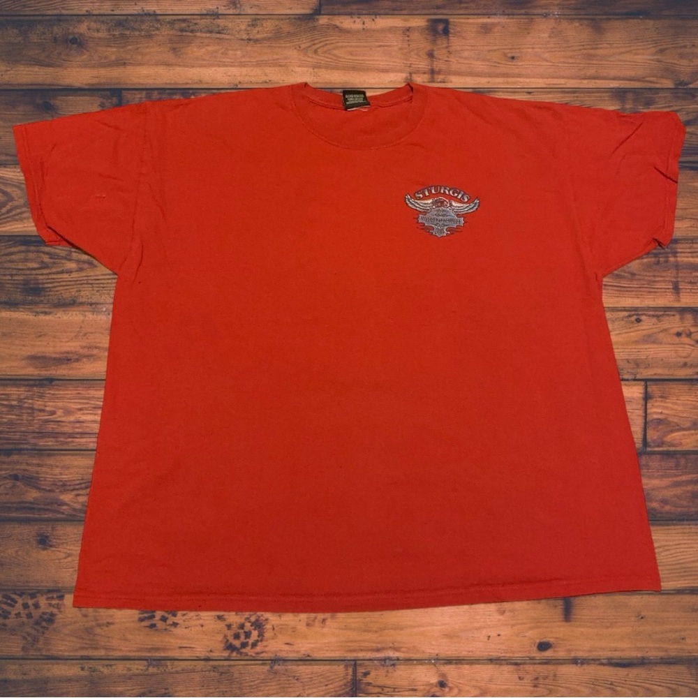Vintage Sturgis Motorcycle Rally Shirt 69th Year 2009 Harley Davidson Chevy